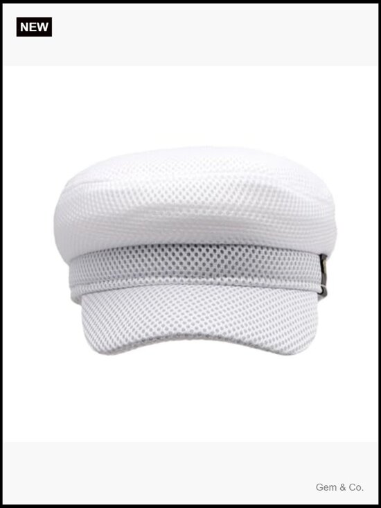 Women\'s Newsboy Gatsby Mesh Cap - Lightweight Summer Beret Hat Adjustable